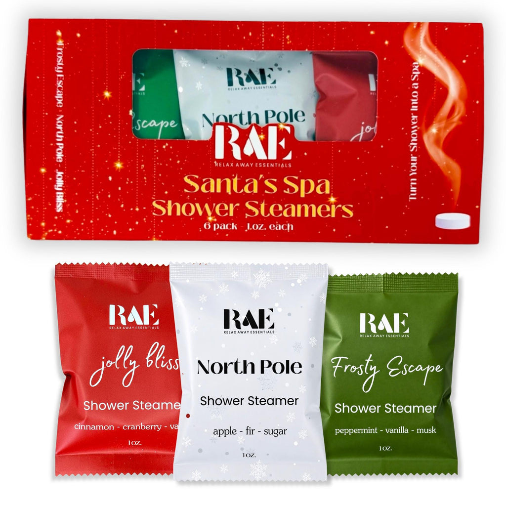 Santa’s Spa Shower Steamers — 6-Pack