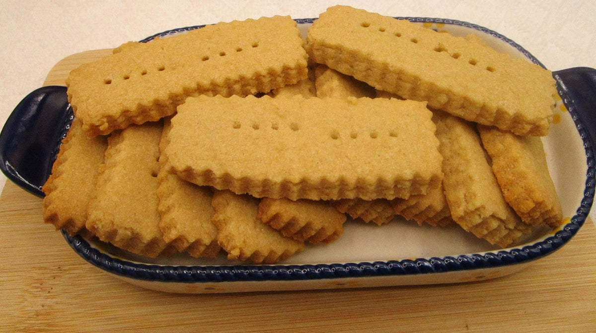 Scottish Dog Shortbread Cookies — Gluten-Free & Vegan