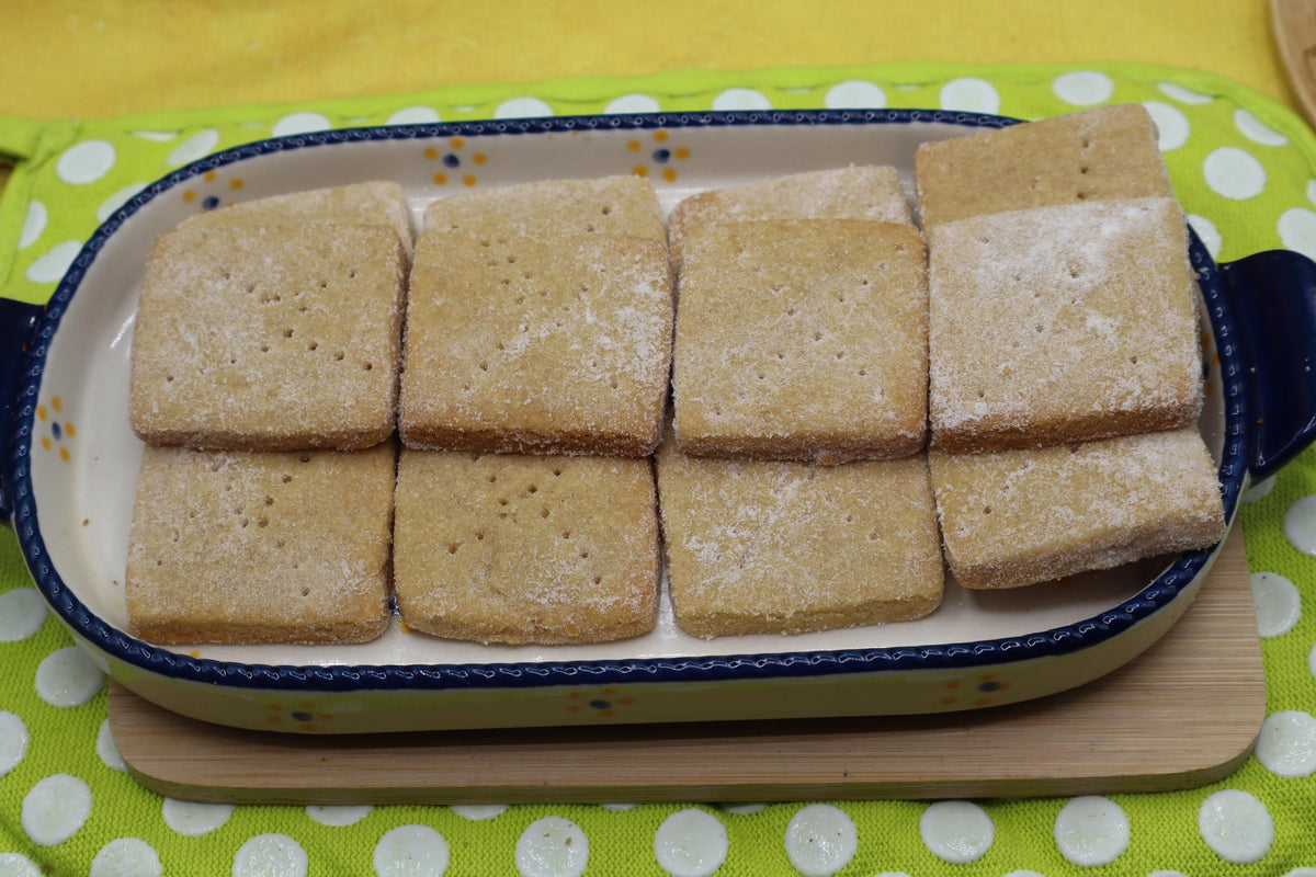 Scottish Dog Shortbread Cookies — Gluten-Free & Vegan