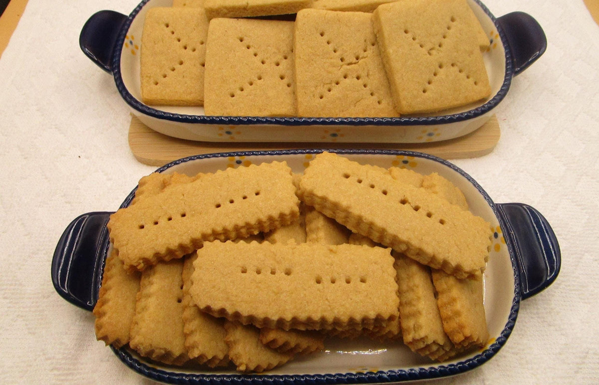 Scottish Dog Shortbread Cookies — Gluten-Free & Vegan