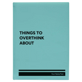 Personalized Things to Overthink About Leatherette Journal (large) | Teal