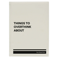 Personalized Things to Overthink About Leatherette Journal (large) | White