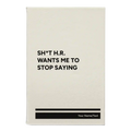 Personalized Stop Saying Leatherette Journal (small) | White