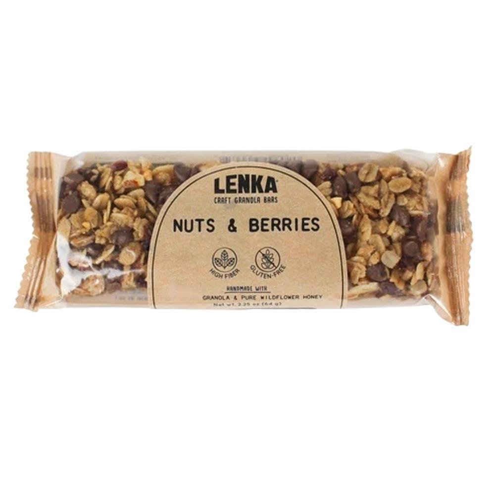 Lenka Craft Granola Bars - 'Nuts & Berries' Granola Bar (2.25OZ)