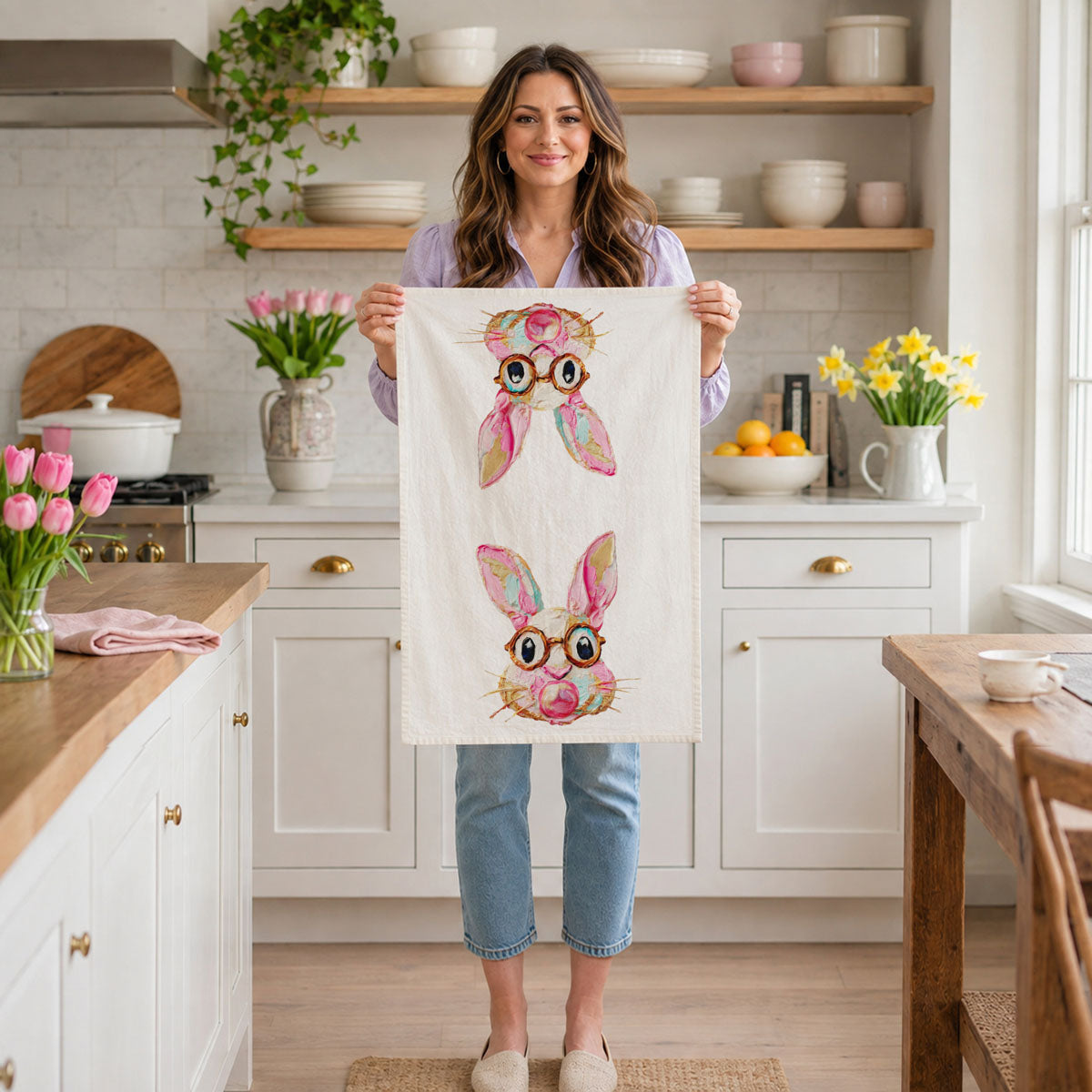 Bunny Muse Towel