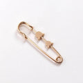 Decorative Safety Pin Brooches