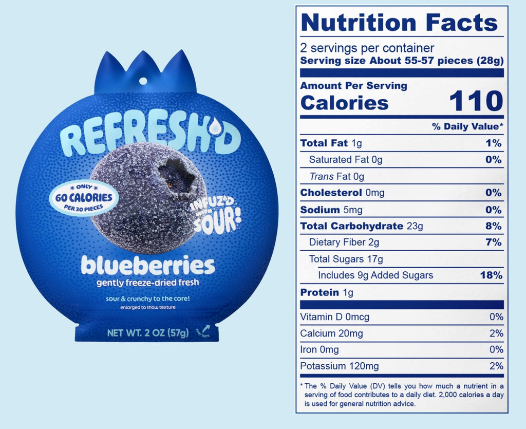 Sour Freeze-Dried Fruit