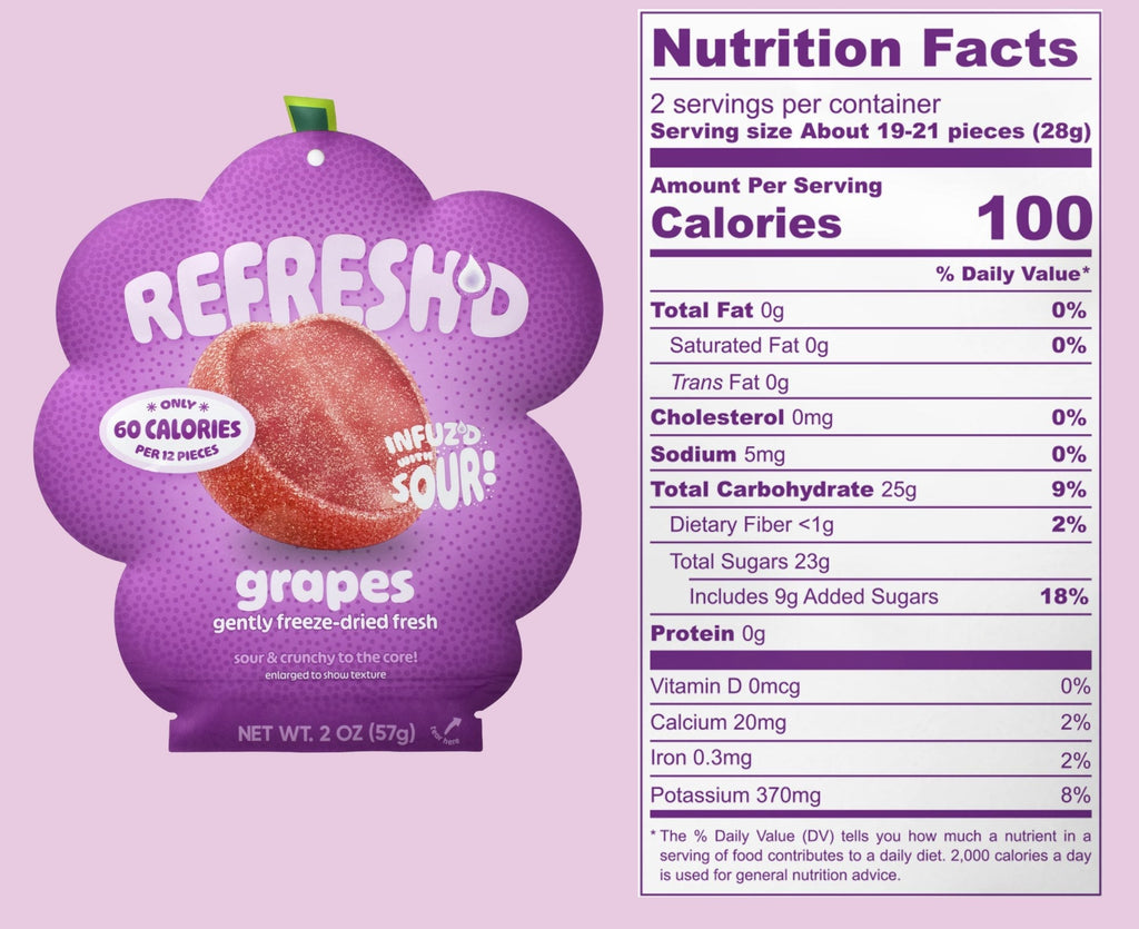 Sour Freeze-Dried Fruit