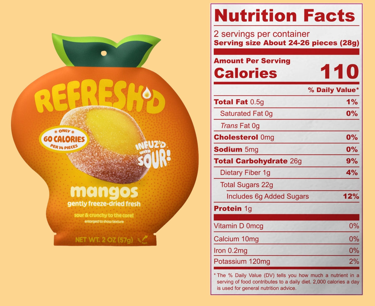 Sour Freeze-Dried Fruit