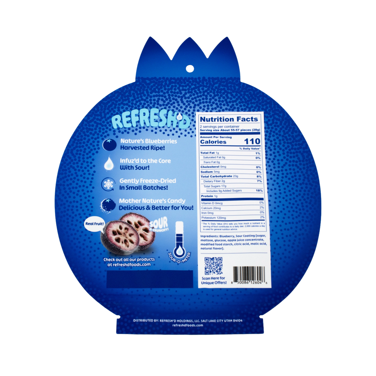Sour Freeze-Dried Fruit