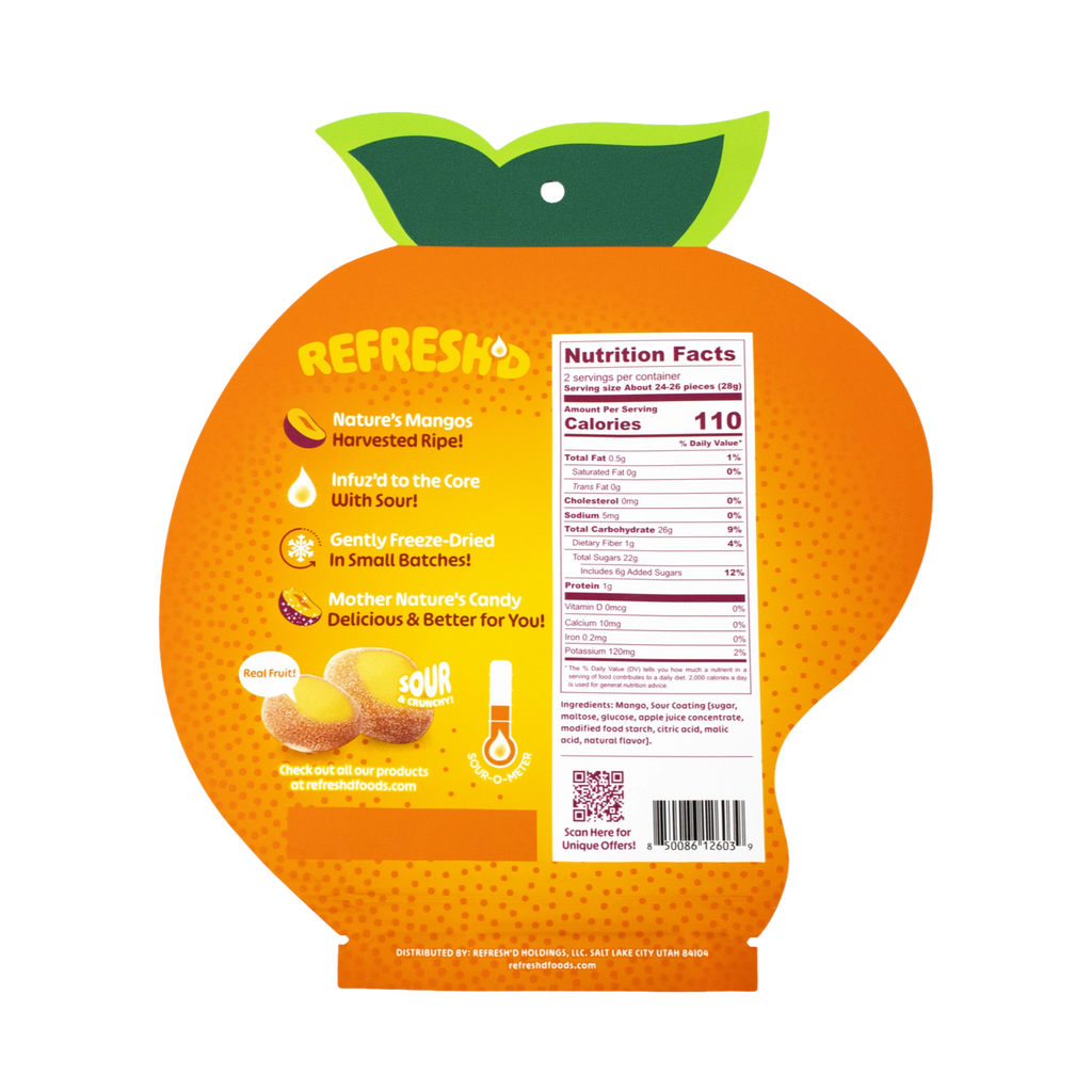 Sour Freeze-Dried Fruit
