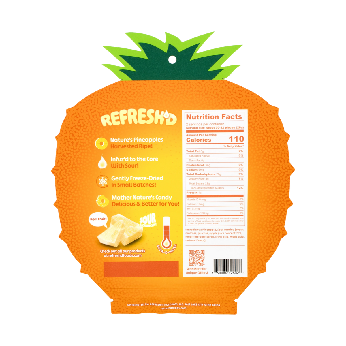 Sour Freeze-Dried Fruit