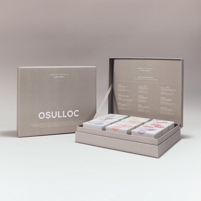 OSULLOC Premium Tea Collection 90 Gift Set (90 count, 9 flavors X 10ea)