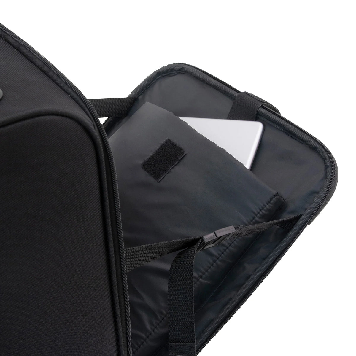 Upright Value Black Under-Seat Roller Luggage Bag