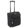 Upright Value Black Under-Seat Roller Luggage Bag
