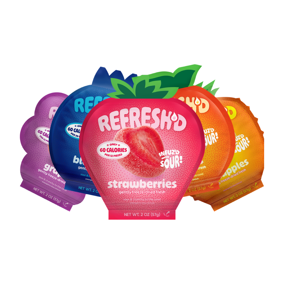 Sour Freeze-Dried Fruit